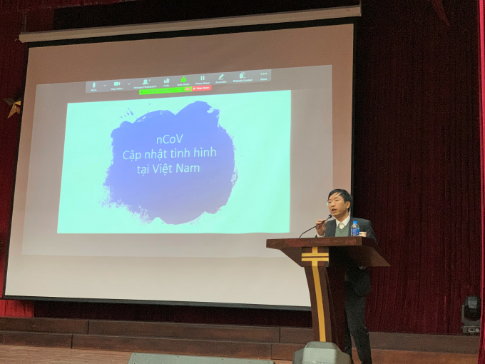  Ông Phạm Quang Thái – Trưởng Khoa kiểm soát bệnh truyền nhiễm, Viện Vệ sinh dịch tễ Trung ương  
