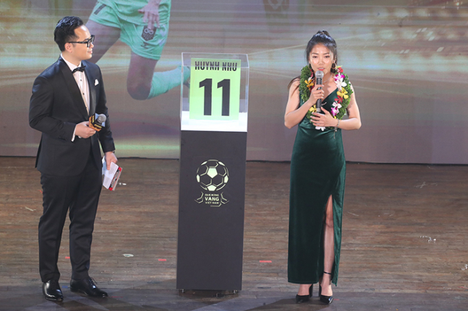 Huỳnh Như phát biểu cảm tưởng khi lập kỷ lục tại Quả bóng vàng 2022