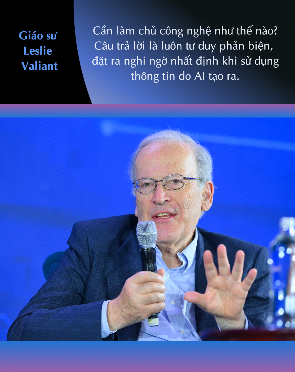 AI sẽ phục vụ hay vượt mặt con người? Loạt phát ngôn của các nhà khoa học đình đám tại VinFuture đưa ra câu trả lời