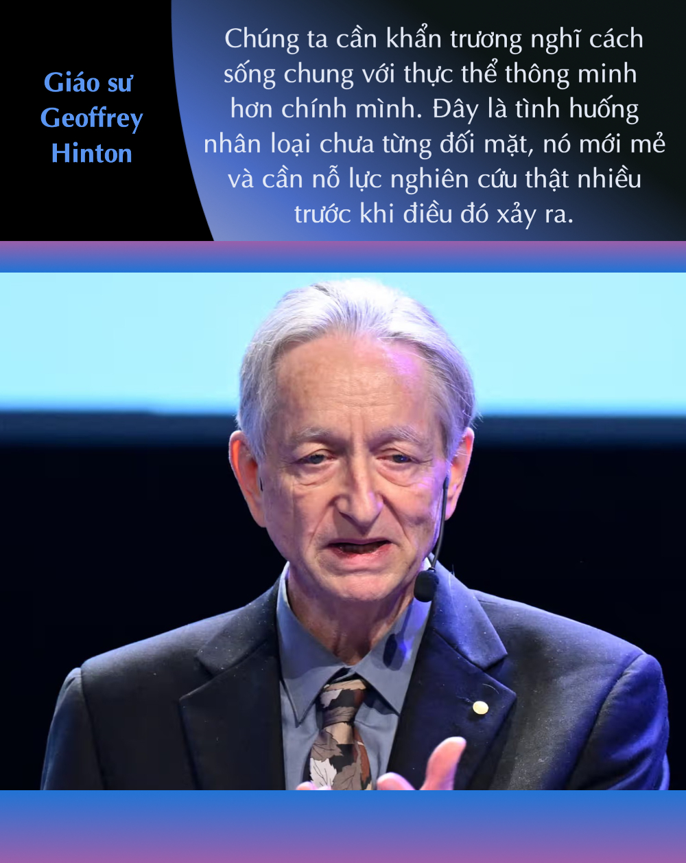 AI sẽ phục vụ hay vượt mặt con người? Loạt phát ngôn của các nhà khoa học đình đám tại VinFuture đưa ra câu trả lời