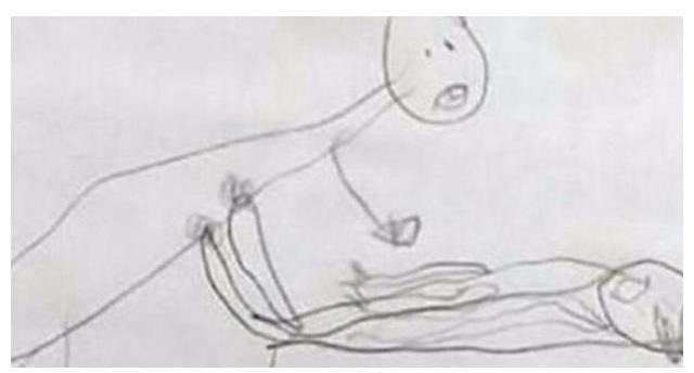 Bức tranh kỳ lạ con gái vẽ khiến người mẹ vô cùng hoảng sợ