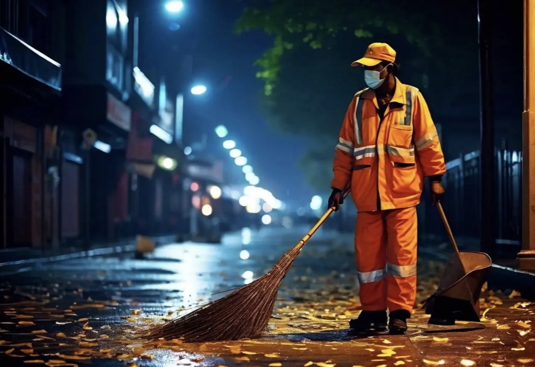 Hành động của Trương Thiện khiến chính các cảnh sát cũng xúc động (Ảnh minh họa)