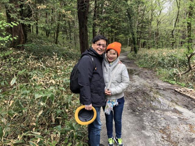   Nữ nhà báo Quan Jiali và chồng khi chưa phát hiện bệnh ung thư  