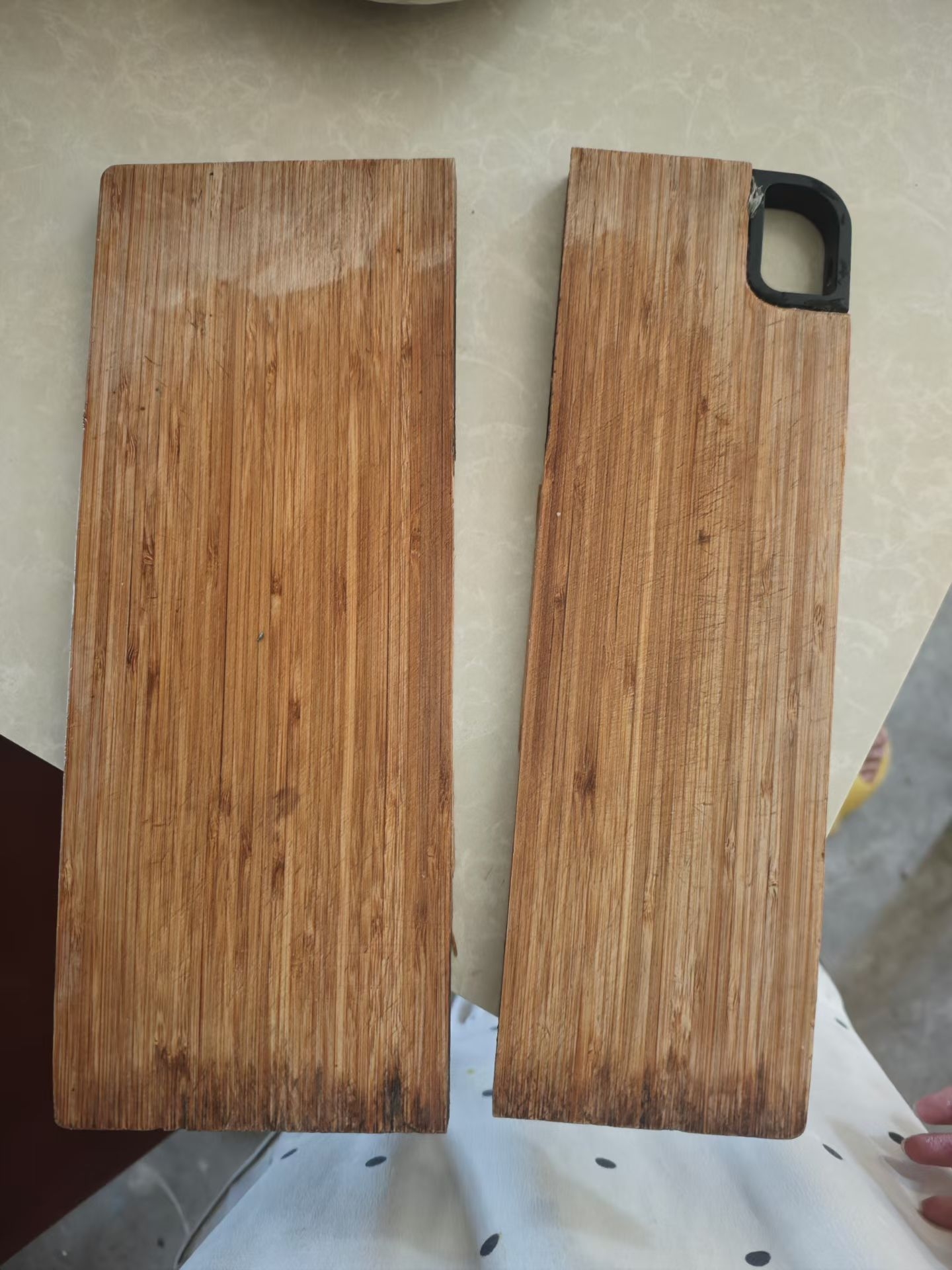 Thái thịt bò mà tưởng đâu đang luyện 