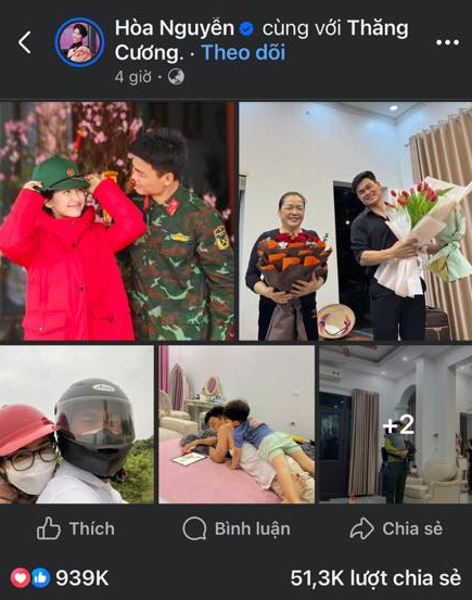 Bài đăng triệu like của Hòa Minzy