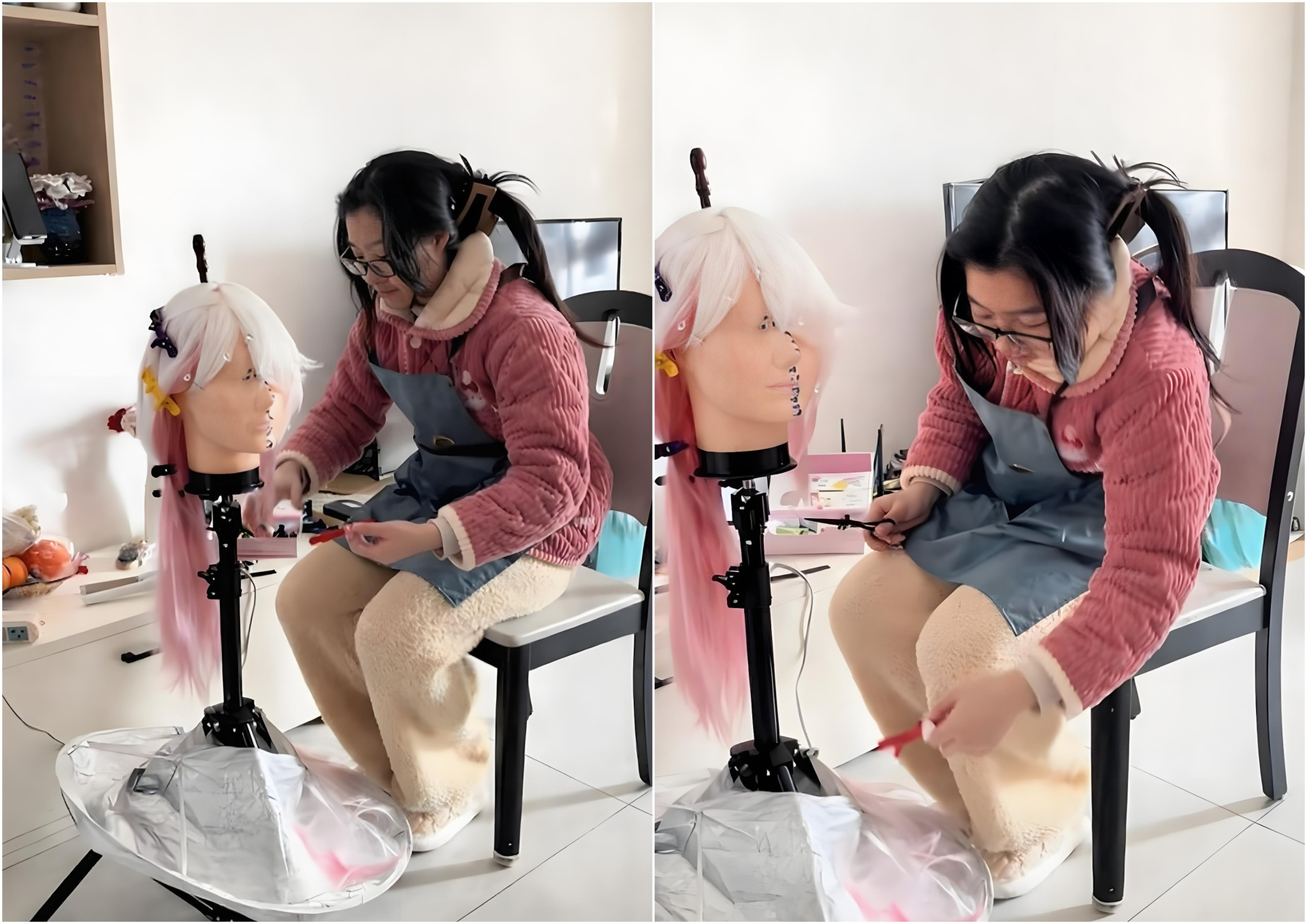 Tuy thu nhập cao nhưng nghề này cũng có rủi ro sức khỏe nên cư dân mạng khuyên người mẹ nên chú ý quan tâm đến con hơn (Ảnh: Sohu)