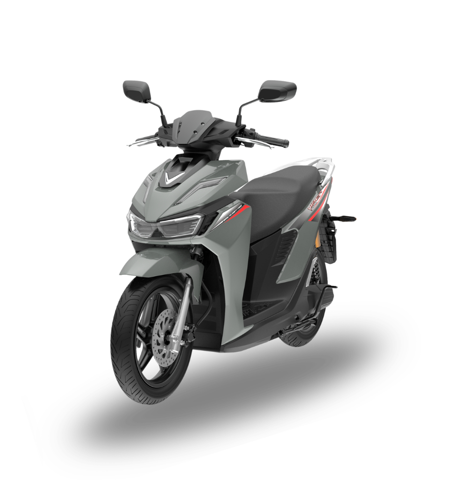  VinFast Viper có nhiều tiện ích hiện đại như màn hình TFT hiển thị sắc nét, không gian cốp và sàn để chân rộng rãi, cùng hệ thống giảm chấn thủy lực êm ái và cụm phanh đĩa trước đảm bảo an toàn trên mọi hành trình.