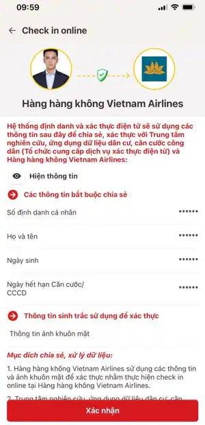 Vietnam Airlines chỉ cách check-in online nhanh nhất trên VNeID