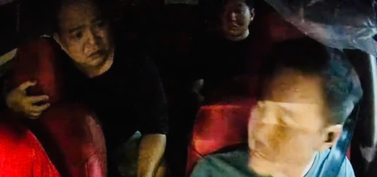 Hình ảnh cắt từ clip gây xôn xao dư luận