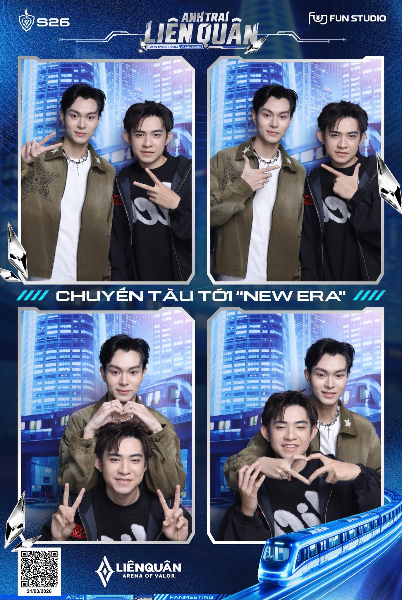 “Anh Trai Liên Quân” quậy tung fan meeting AOGS26: Triết - Karl visual căng đét, Lai Bâng - ADC hóa “tiếp viên trà chanh” 