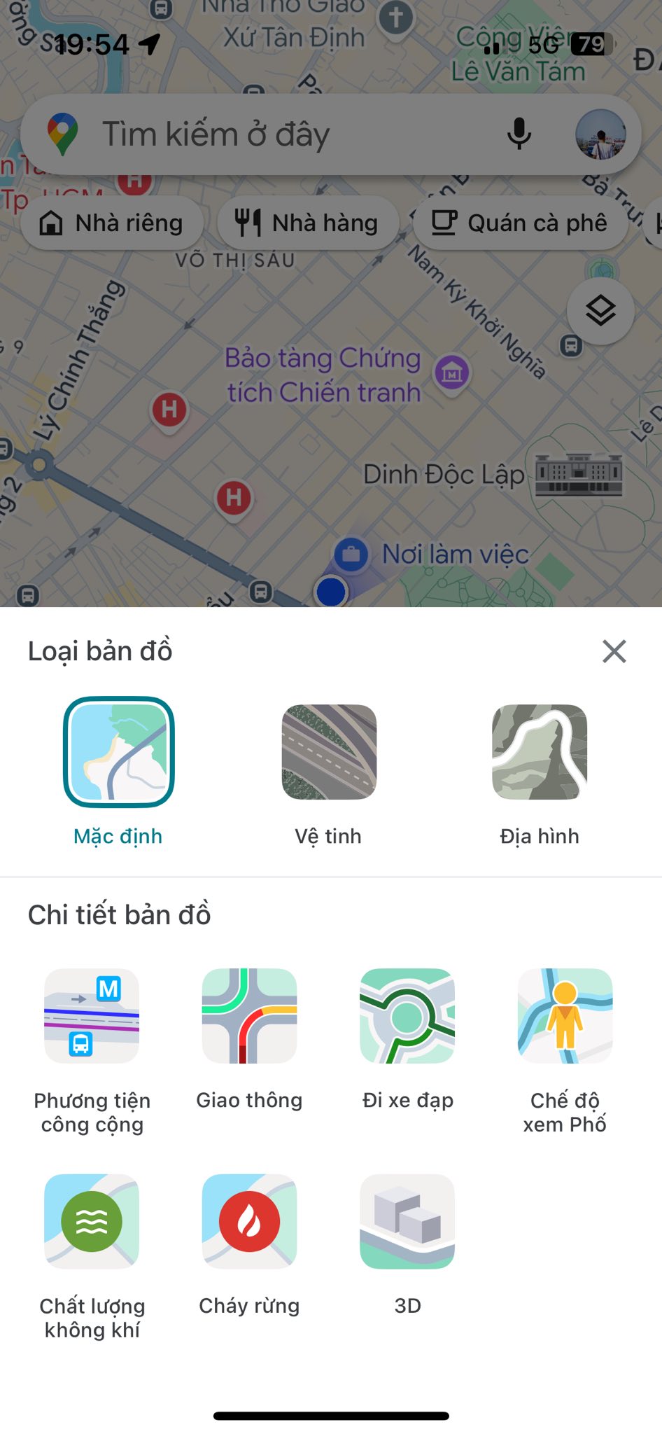 Tính năng hiển thị giao thông ngay trên Google Maps