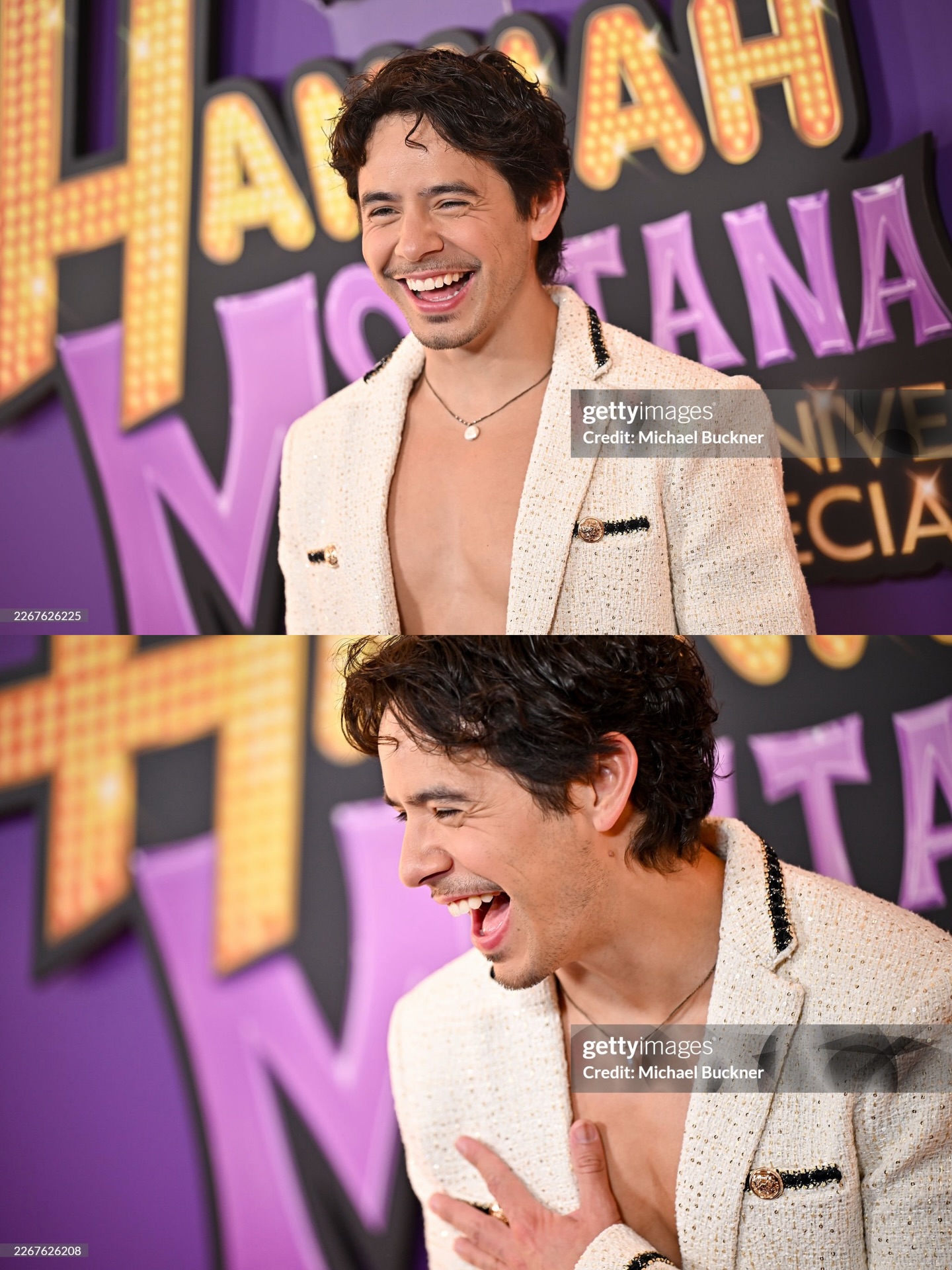 Nam ca sĩ vừa mới tham dự buổi kỷ niệm của bộ phim huyền thoại Hannah Montana.