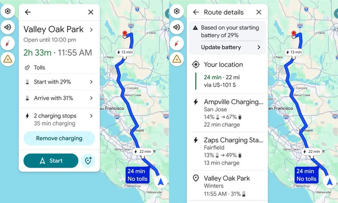 Tính năng mới cực kỳ hữu ích cho tất cả người đi xe điện (Ảnh: Google)