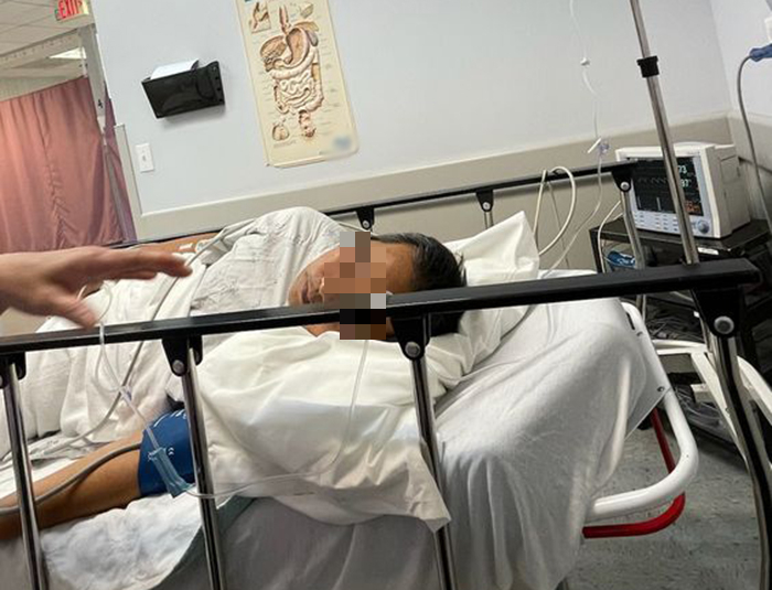 Người đàn ông mắc ung thư tâm vị dạ dày và tổn thuơng tiền ung thư thực quản (Ảnh minh họa)