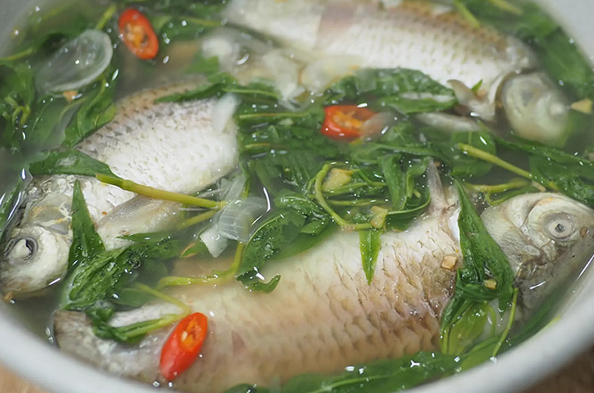 Đừng chỉ nấu canh cá chép, canh cá diếc ăn vào mùa hè cũng rất ngon và