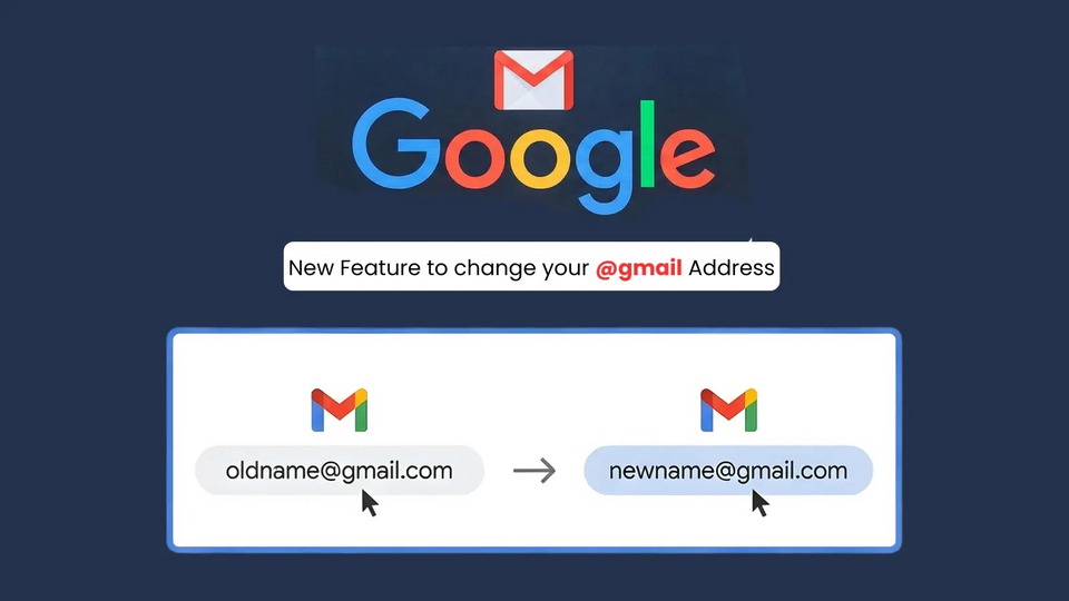 Google chính thức cho phép đổi tên Gmail trực tiếp