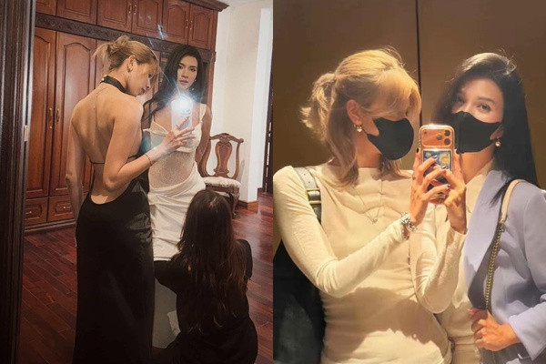 Ở tuổi U40, cô gây bất ngờ với chuyện tình cảm với Đồng Ánh Quỳnh.