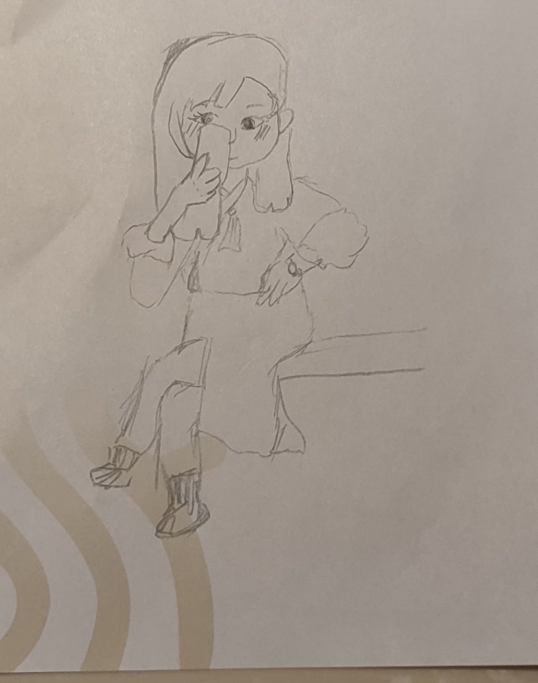 Dáng ngồi nghịch điện thoại quen thuộc của ai thì vào mà nhận đi này