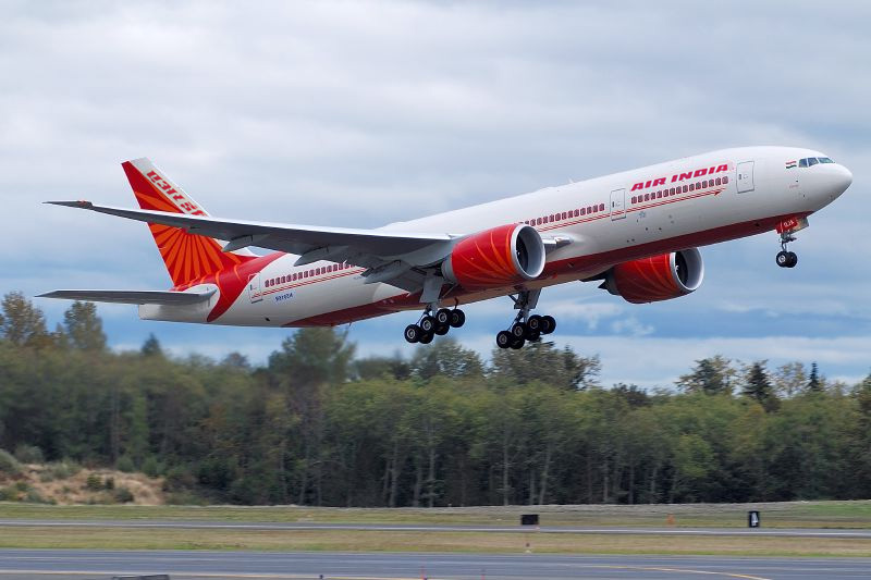 Chiếc Air India Boeing 777