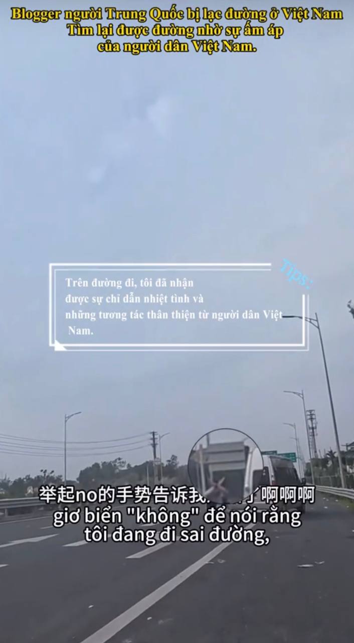 Rất nhiều tài xế đã nhắc nhở cô gái.