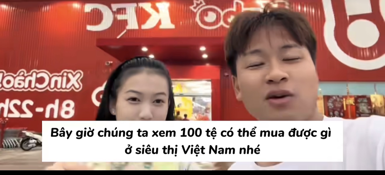 Cầm 350.000 đồng đi siêu thị Việt, khách Trung Quốc ngại ngùng xin trả lại đồ lúc tính tiền