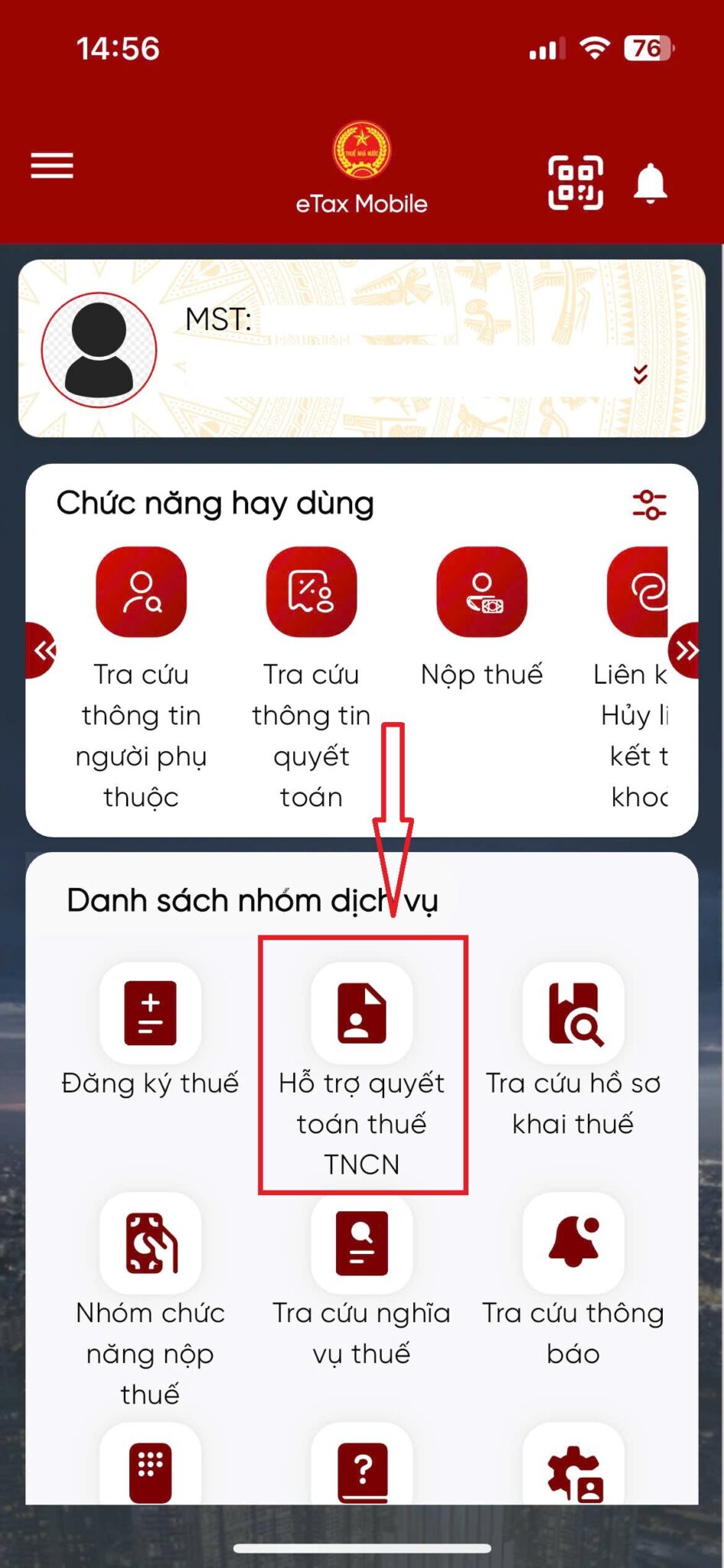 Người dân có thể quyết toán thuế online ngay trên ứng dụng eTax Mobile