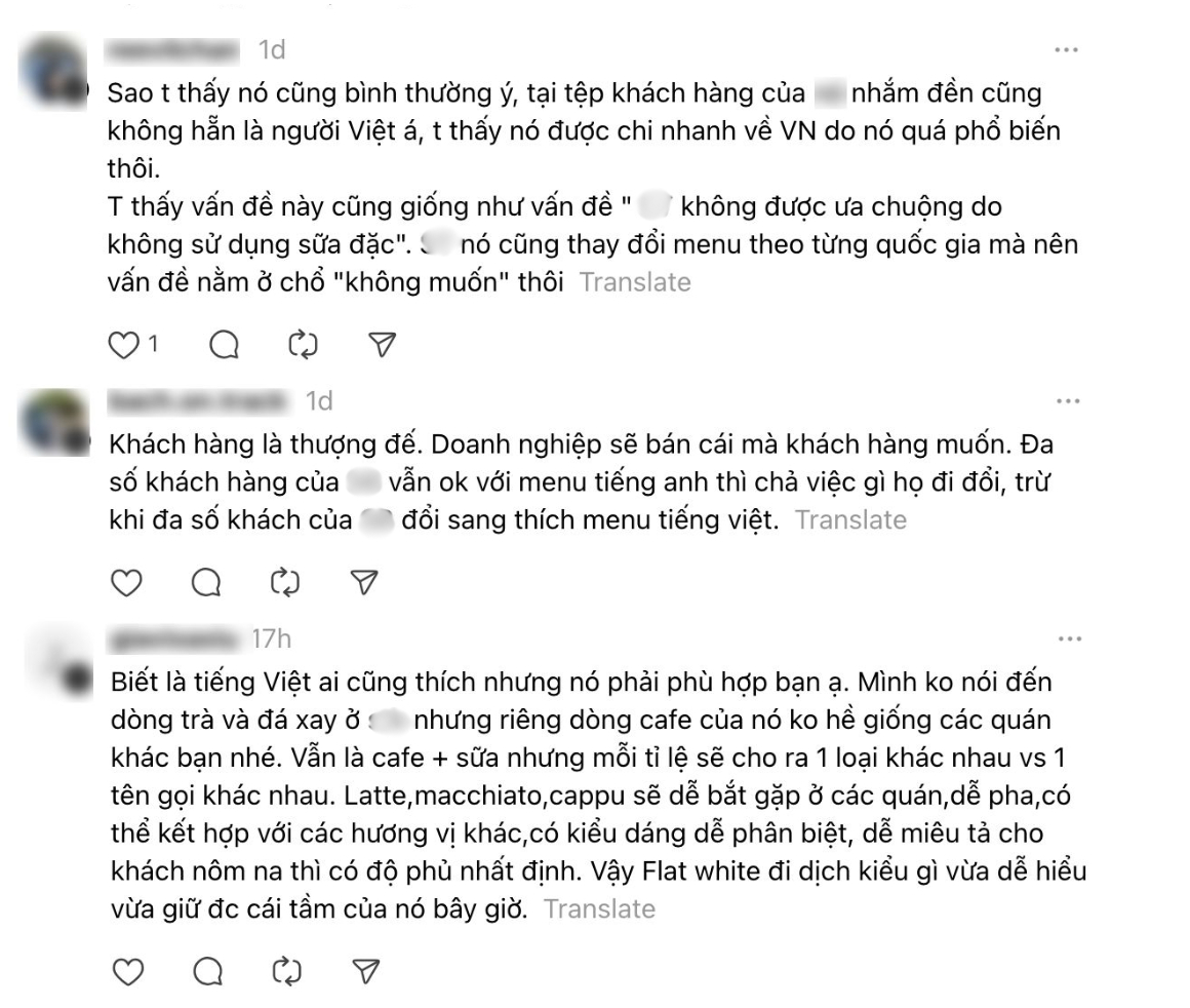 Các ý kiến cho rằng hãng làm vậy là có lý do (Nguồn: Threads)