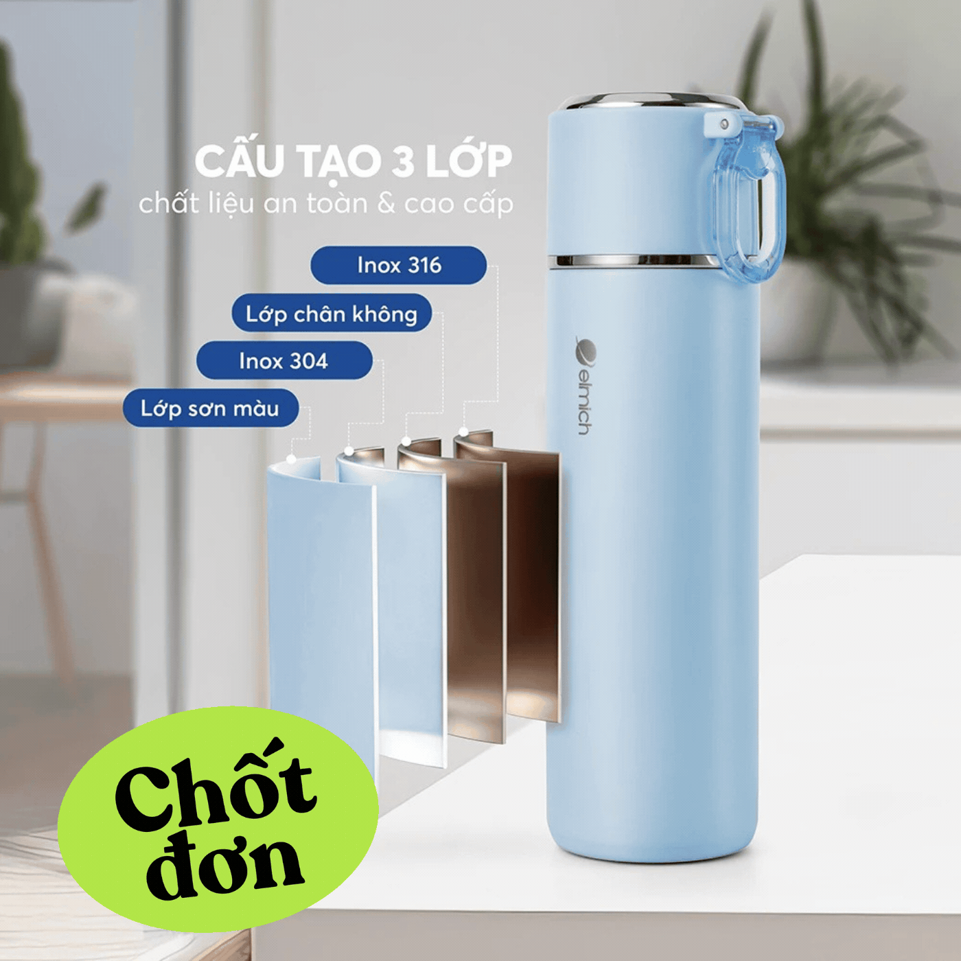 Cảnh báo đến những người đang dùng bình giữ nhiệt