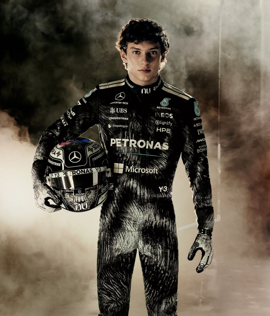 Andrea Kimi Antonelli là ai mà nháy mắt cũng hút 11 triệu lượt xem?