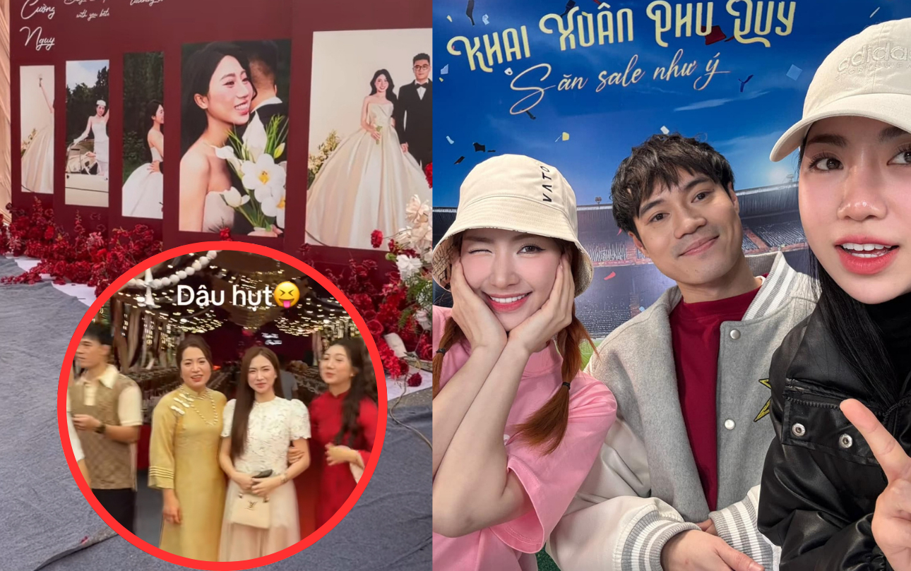 Hoà Minzy về quê Văn Toàn ăn cưới Nguyễn Nụ (Ảnh: FBNV - Tiktok Quy Rau) 