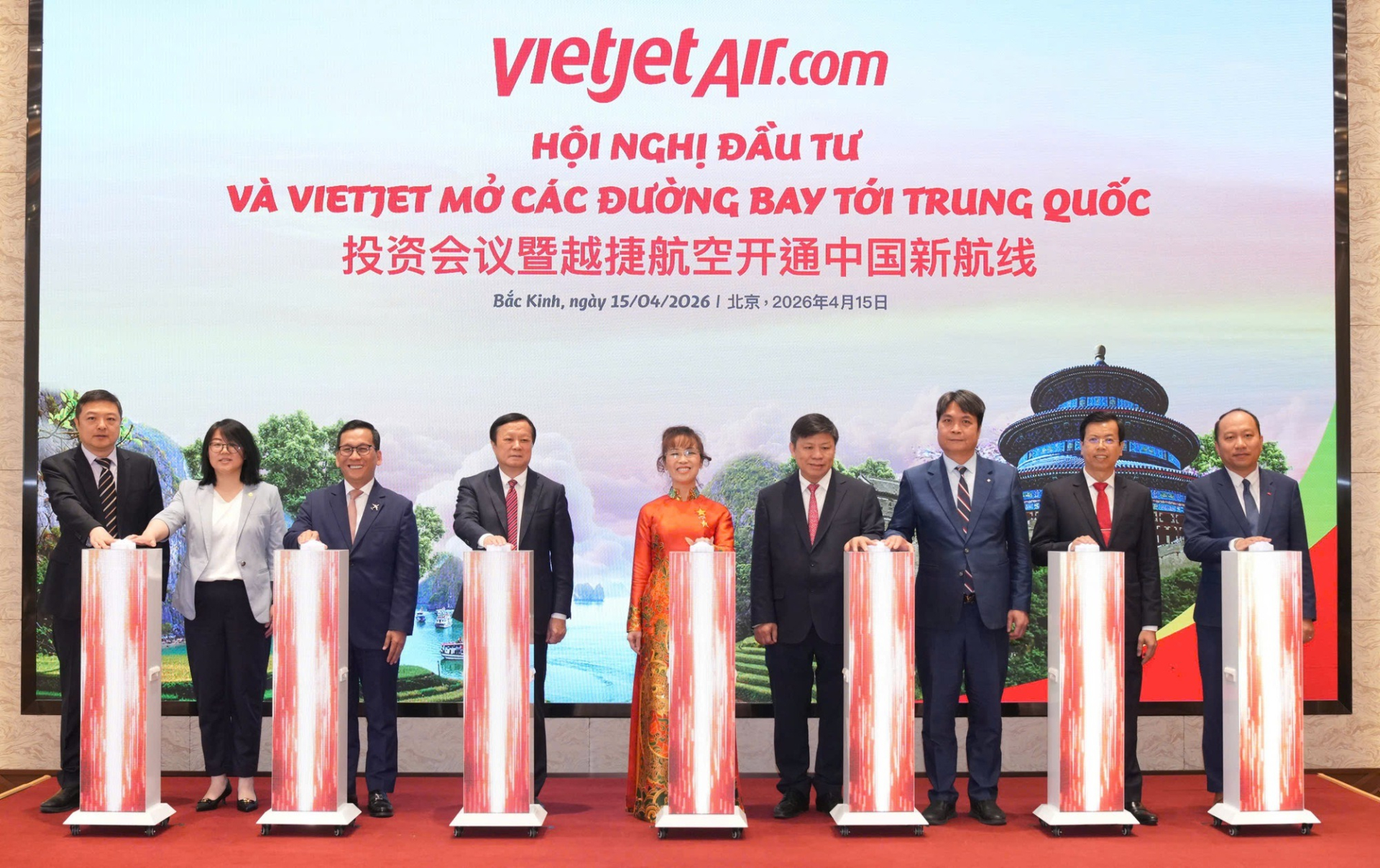 Vietjet Air sẽ mở 5 đường bay mới giữa Việt Nam và Trung Quốc
