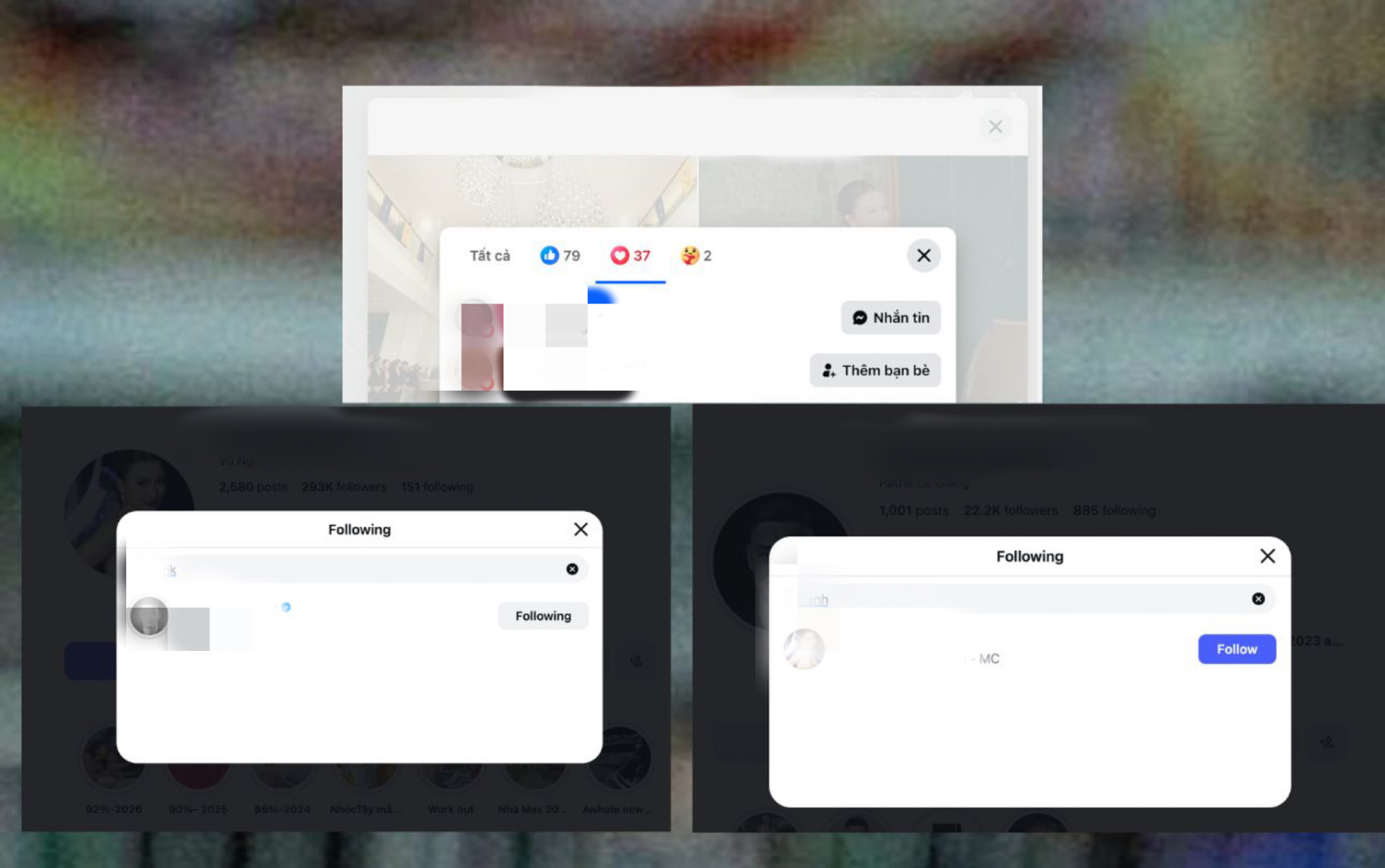 Nữ MC và cầu thủ theo dõi nhau, tương tác trên MXH