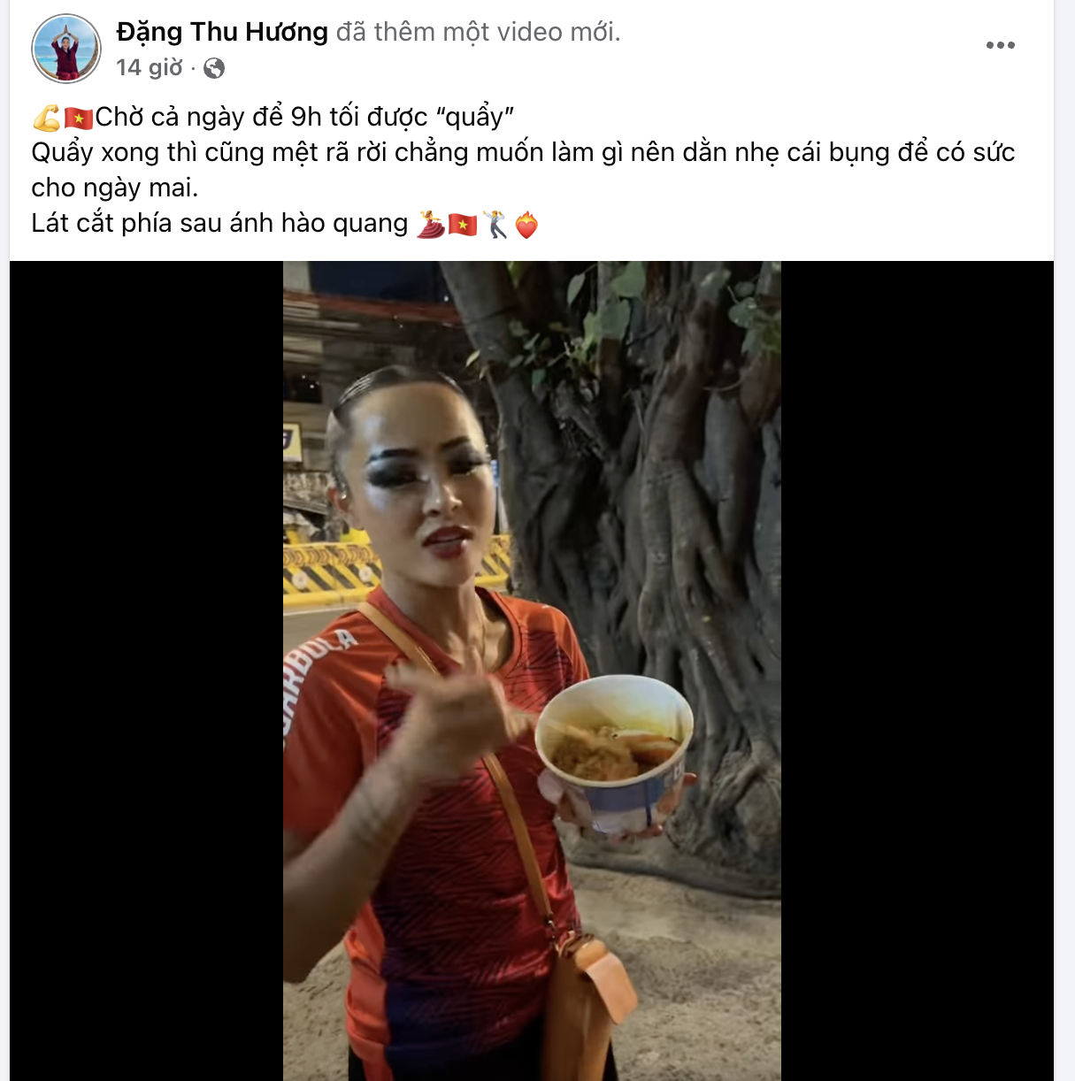 Chia sẻ phía sao hào quang của Thu Hương