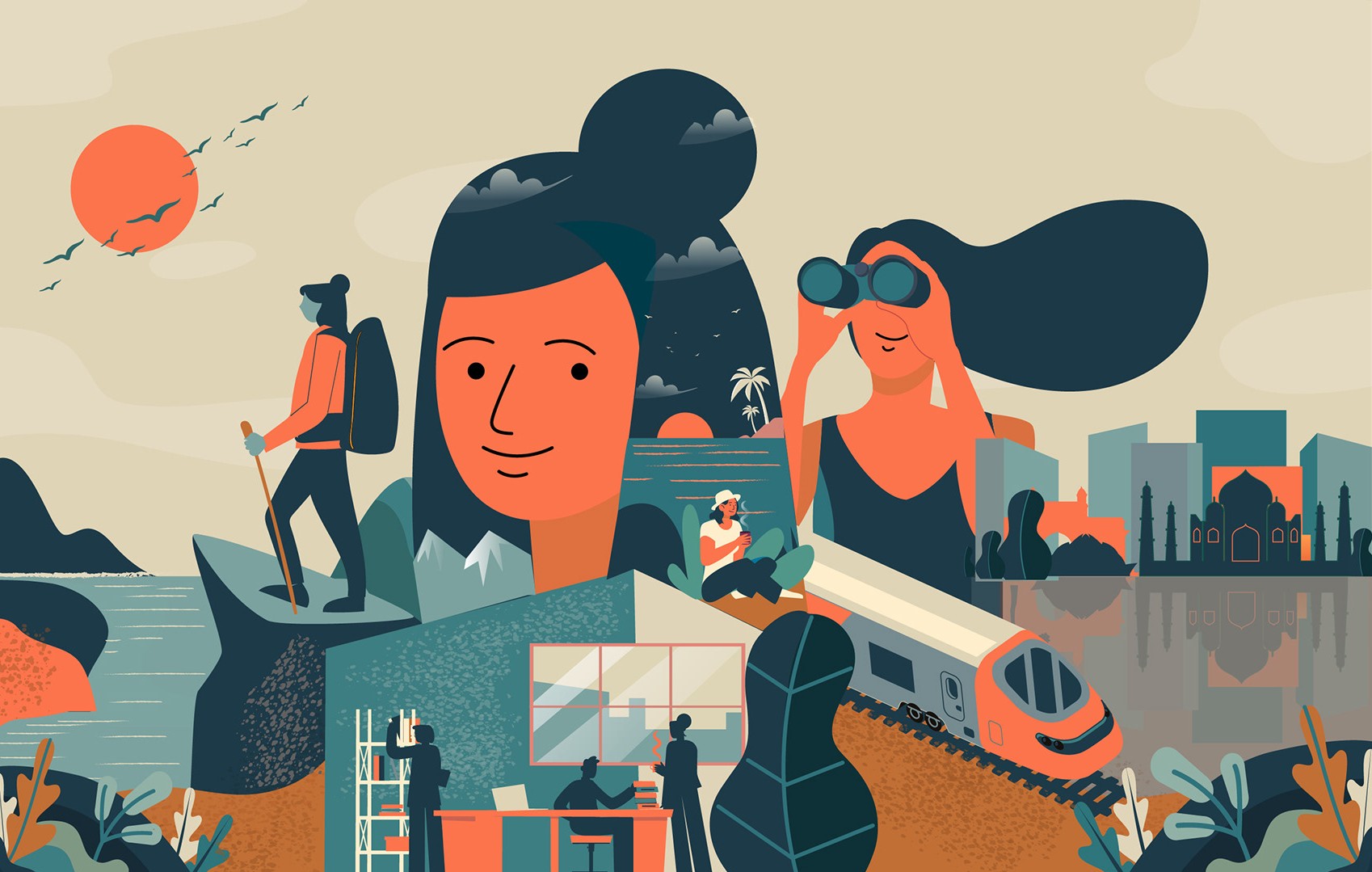 Khủng hoảng tuổi 35 hiện diện ở mọi ngành nghề (Ảnh minh họa: Anju Shah)