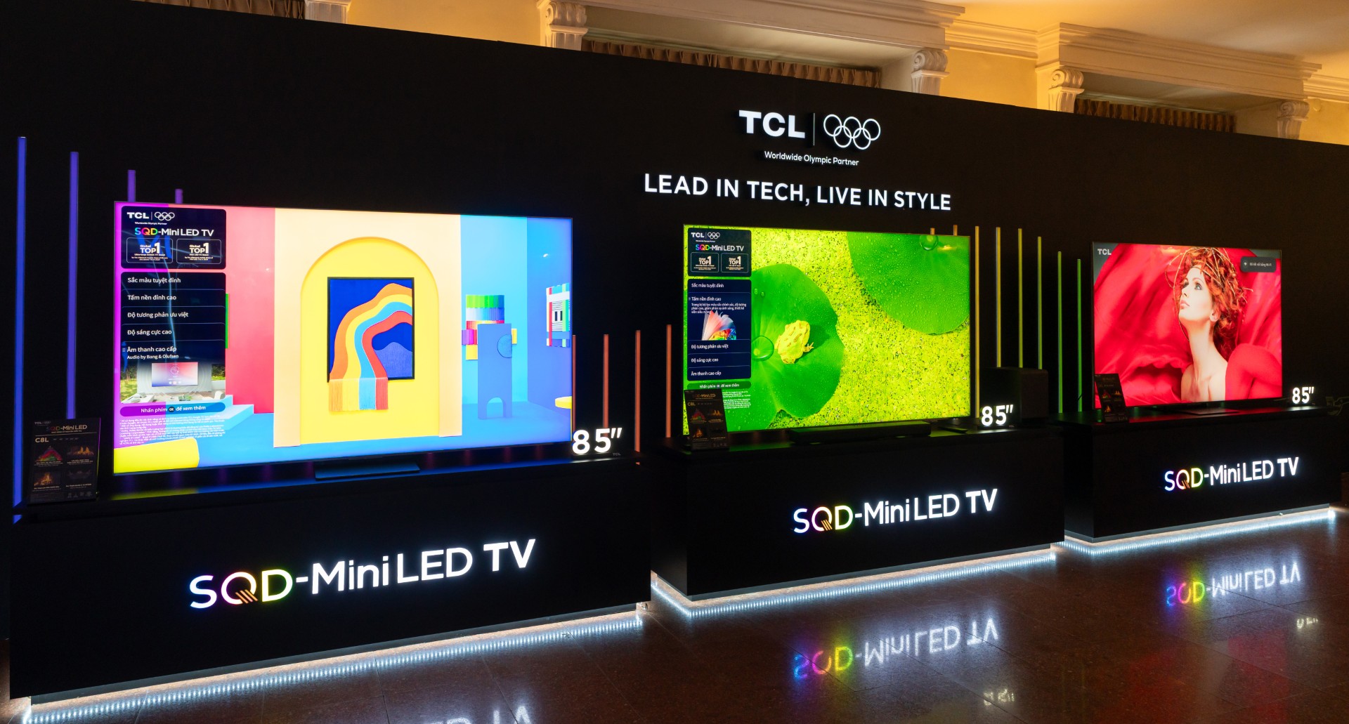 TCL ra mắt thế hệ TV SQD-Mini LED mới, tung dải sản phẩm hoàn thiện hệ sinh thái gia dụng thông minh