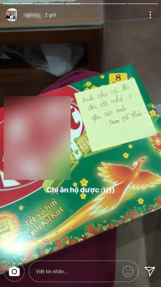 Nhuệ Giang từng đăng quà fan tặng cho chồng lên mạng với lời lẽ kém duyên