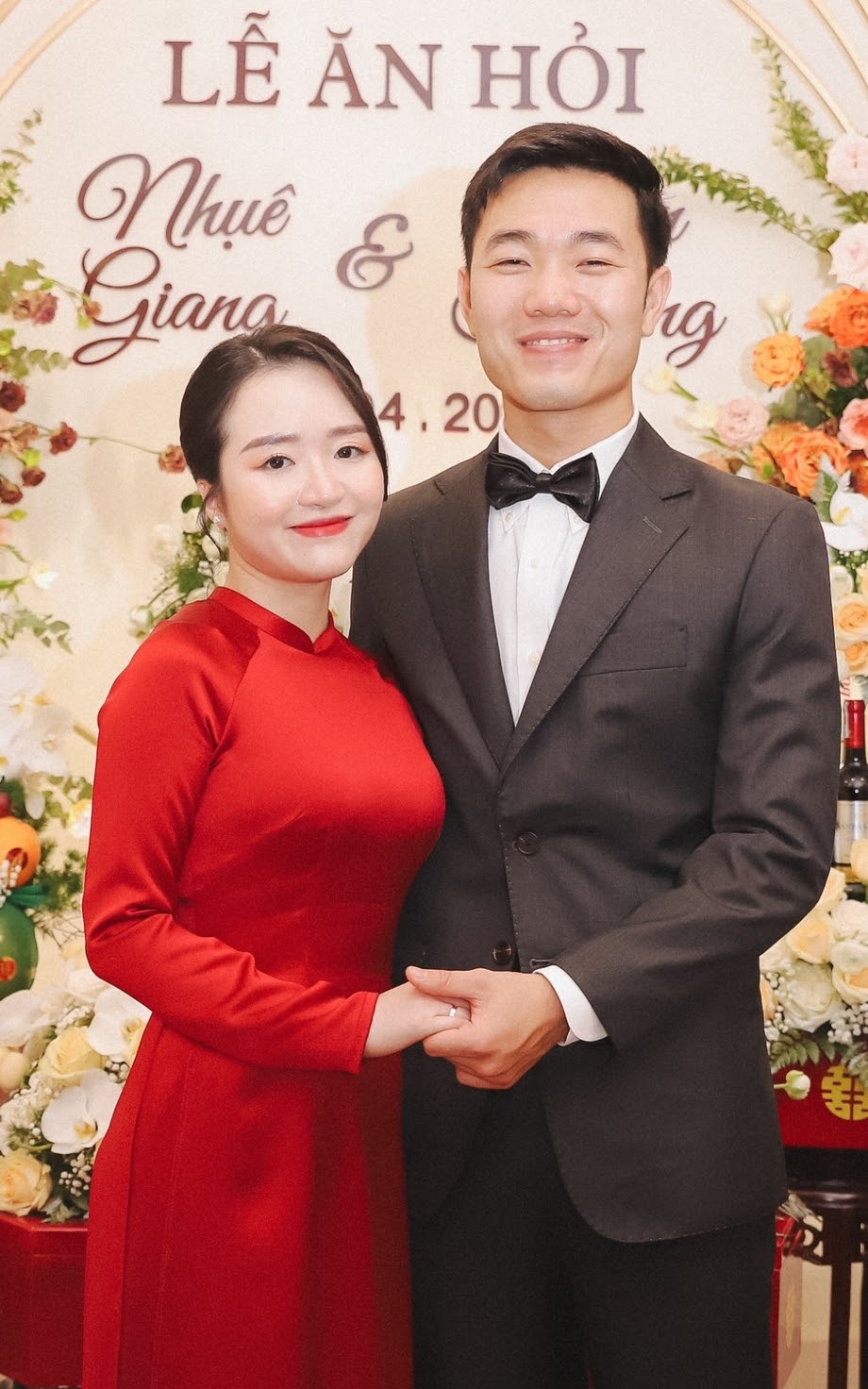 Xuân Trường và Nhuệ Giang ăn hỏi năm 2021