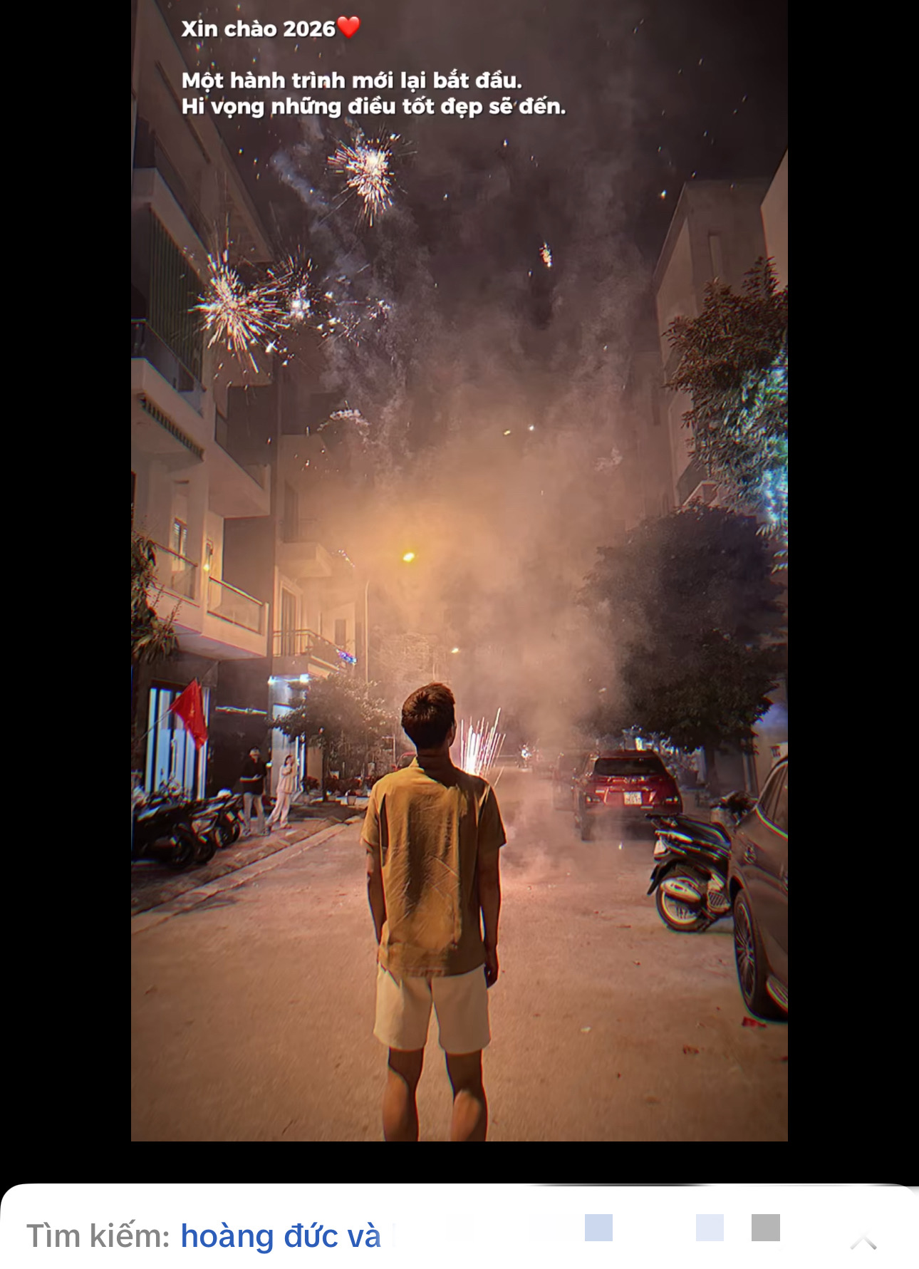 Trong bài đăng của Hoàng Đức cũng xuất hiện từ khóa Hoàng Đức và KA chia tay