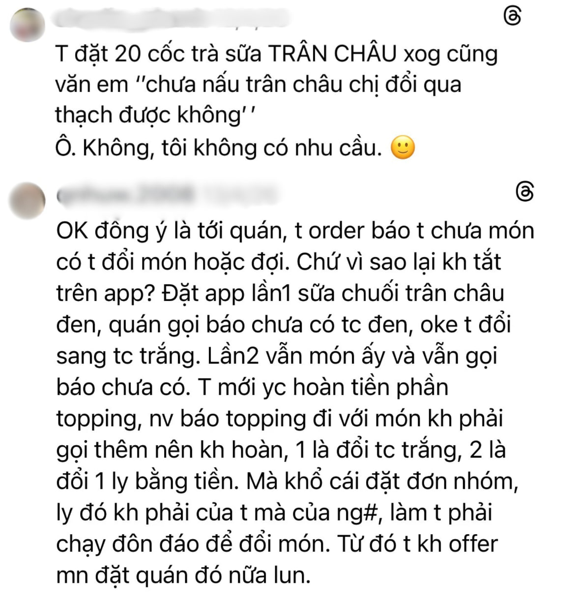 “8 giờ thì đừng nói câu chưa nấu xong trân châu”: Khách quá quắt hay quán làm ăn thiếu chuyên nghiệp?