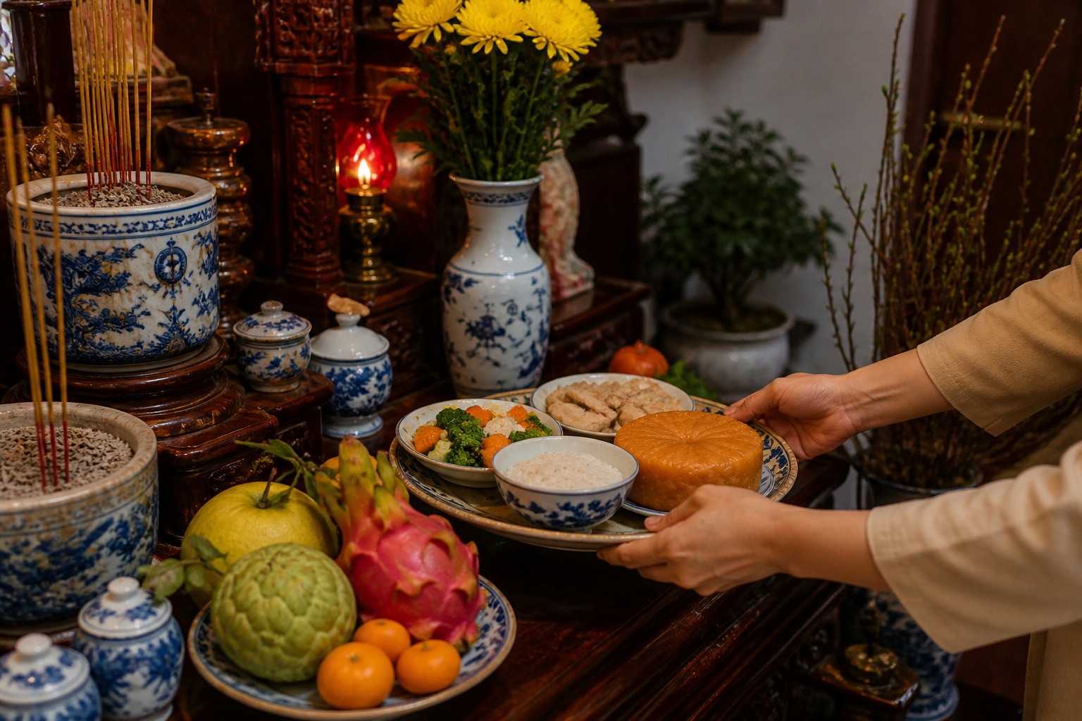 Thắp hương xong bao lâu thì hạ lễ?
