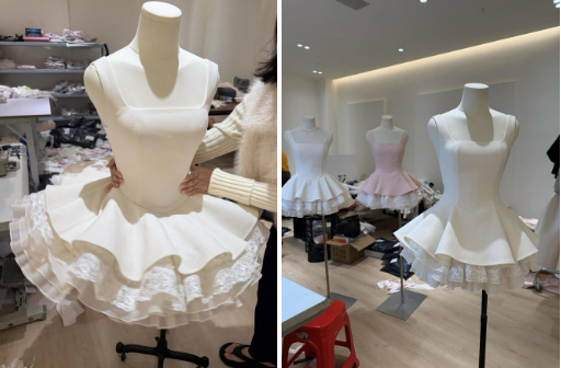  Các mẫu may lại của váy Triệu Lộ Tư nhanh chóng cháy hàng. Nguồn: Instagram.  