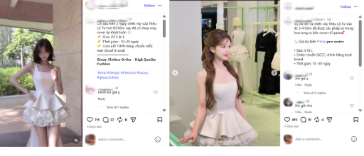 Các bản may lại hay order của thiết kế này cũng đang được quan tâm tại Việt Nam. Nguồn: Instagram.