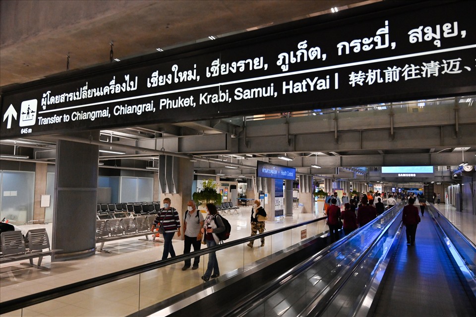 Khách quốc tế, trong đó có Việt Nam sẽ chịu thuế phí sân bay nặng khi đến Thái Lan