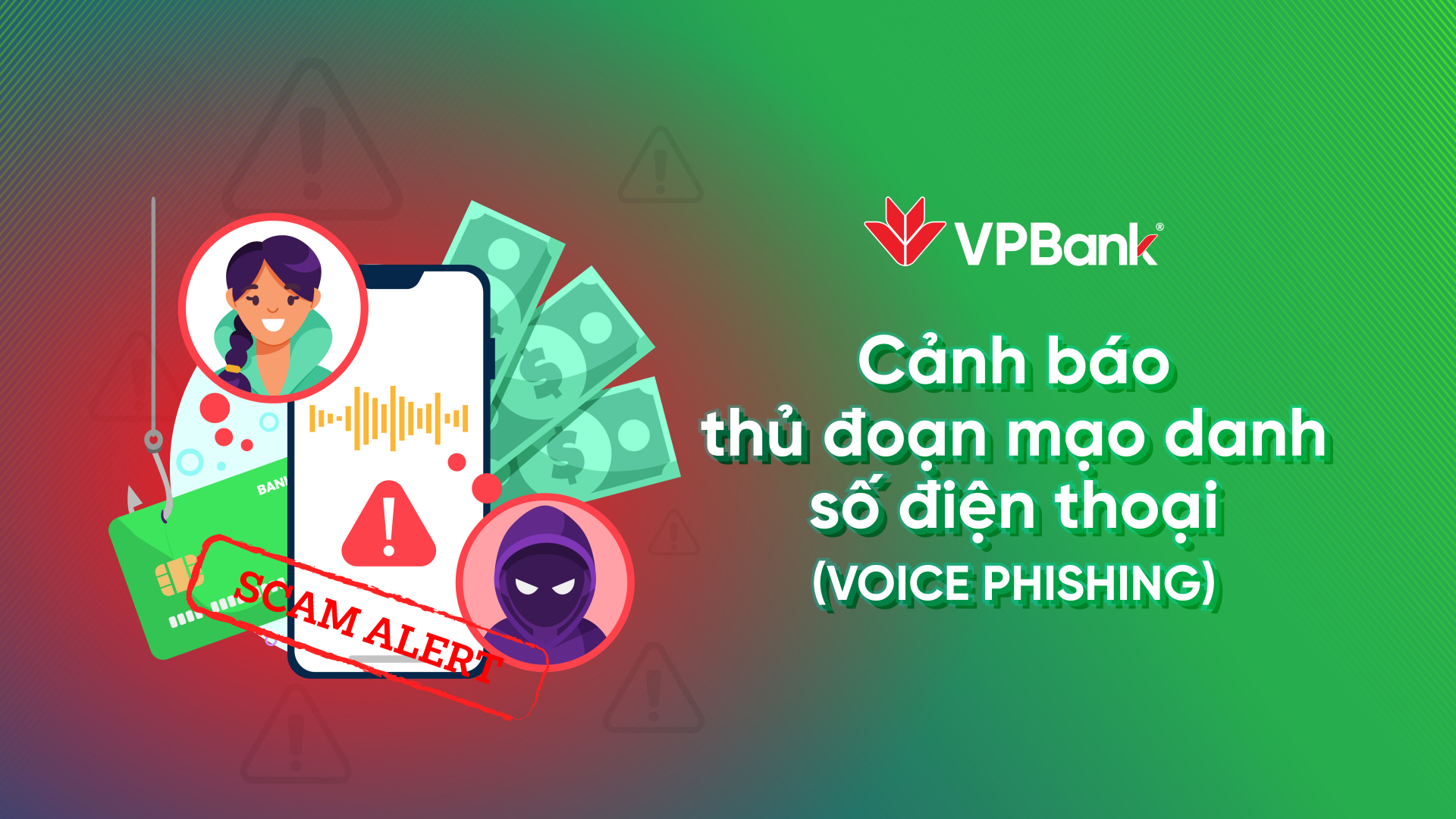VPBank cảnh báo thủ đoạn lừa đảo mới
