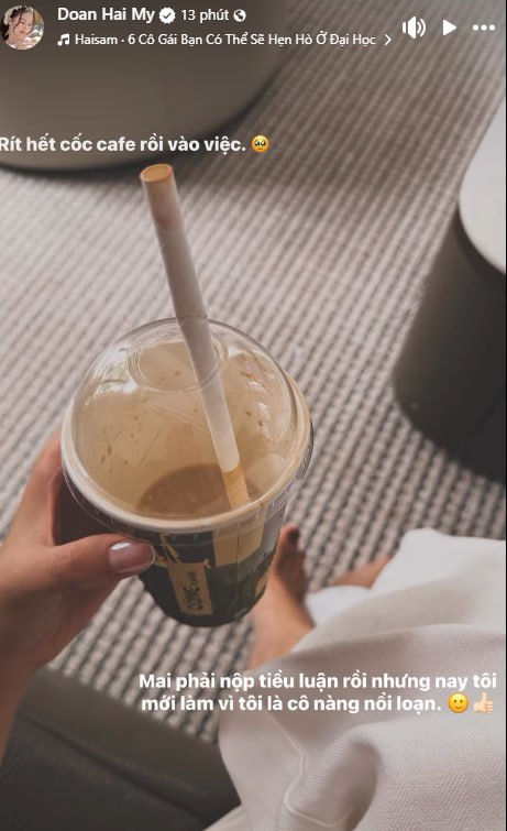 Chia sẻ của Doãn Hải My về cuộc sống đời thường 