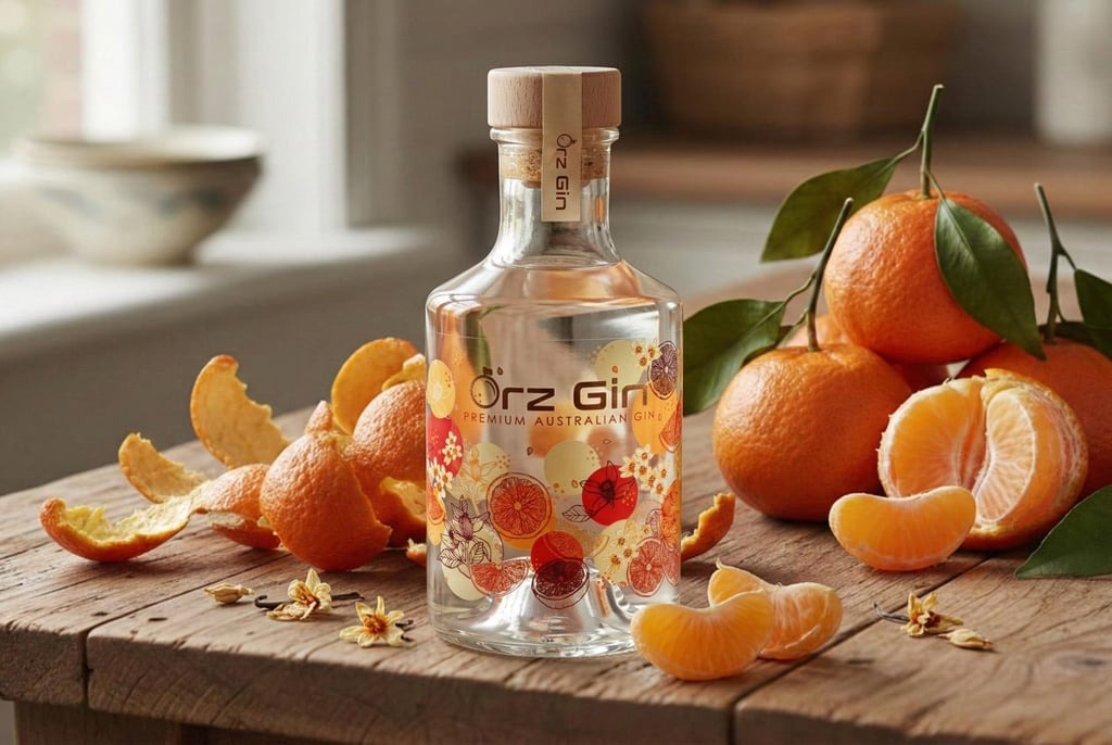 Không chỉ các món tráng miệng, trần bì còn được mang vào rượu gin với những công thức bí ẩn và được bán ra với giá không hề rẻ