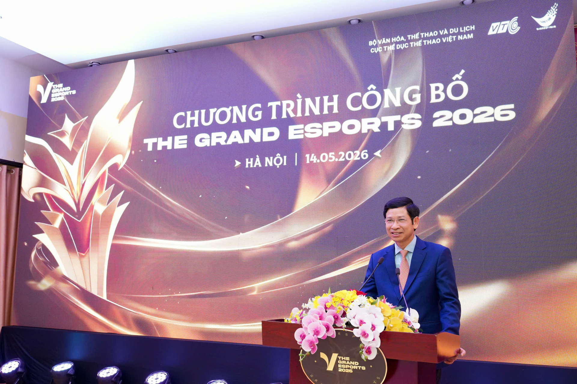Thứ trưởng Bộ Văn hóa, Thể thao và Du lịch Hồ An Phong phát biểu tại sự kiện