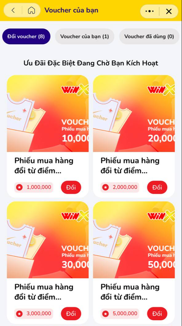                 Chăm chỉ tích điểm khi đi WinMart, voucher 10k-20k khá dễ kiếm           