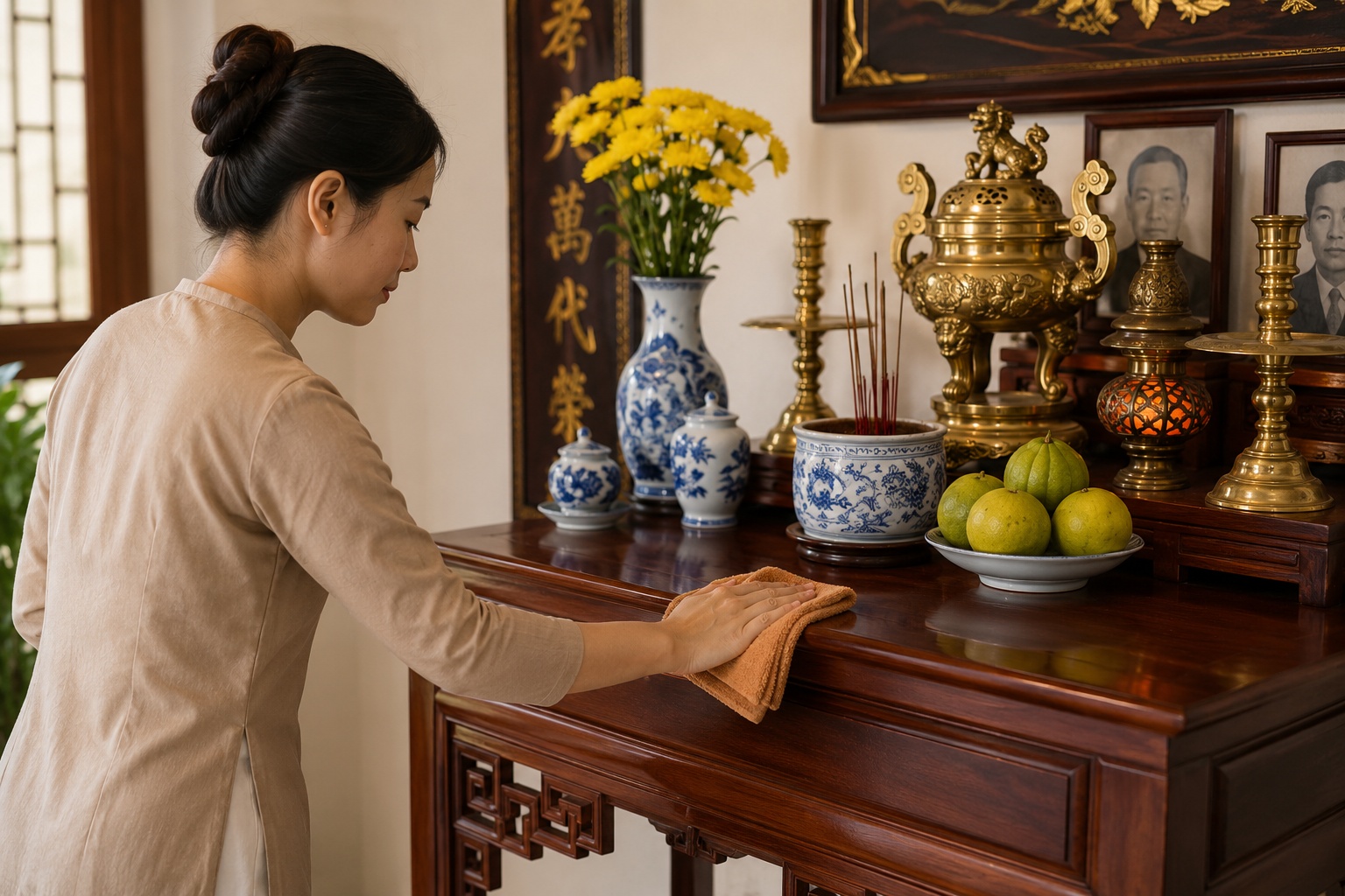 5 việc cần làm trước khi thắp hương