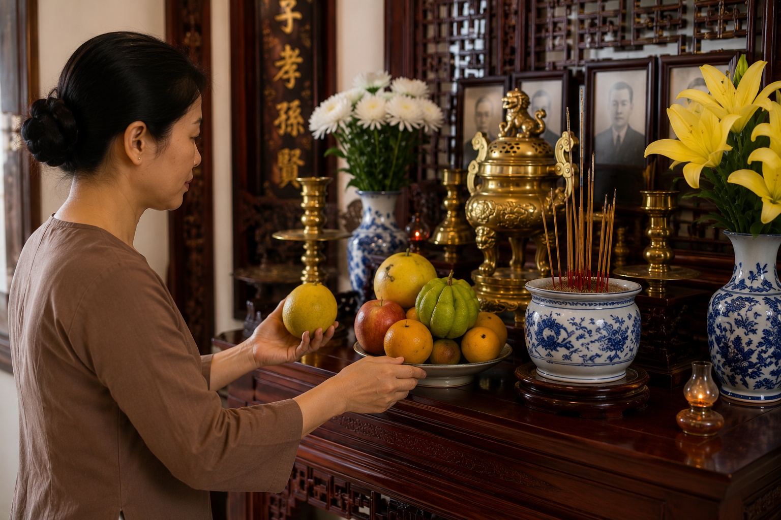 5 việc cần làm trước khi thắp hương